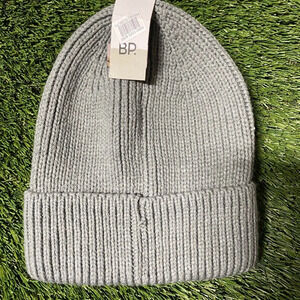 BP. Gray Knit Cuffed Beanie